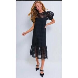 Tuckernuck Hyacinth House Organza Dress Small